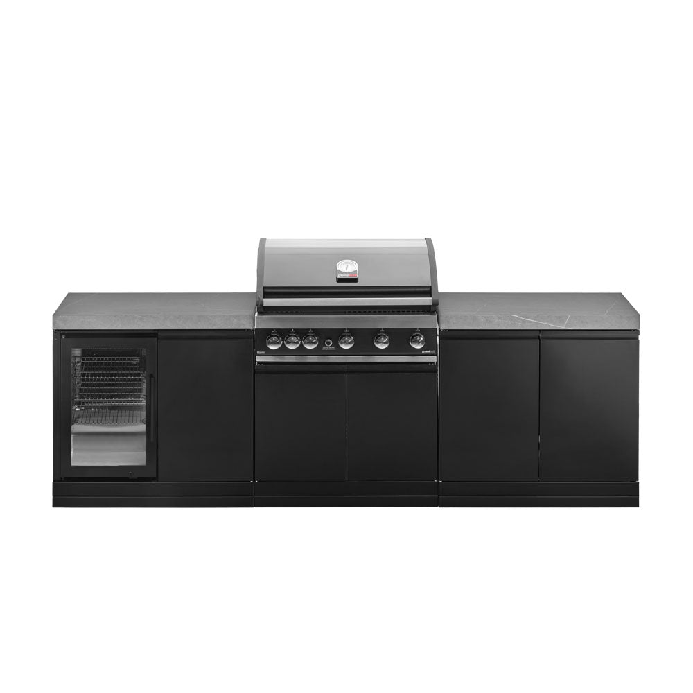 GrandPro 262 Outdoor Kitchen Maxim G5 Grill with Fridge