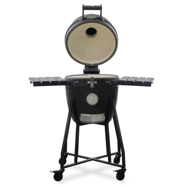 GRLLR Ember Classic 18 inch Charcoal Black Kamado