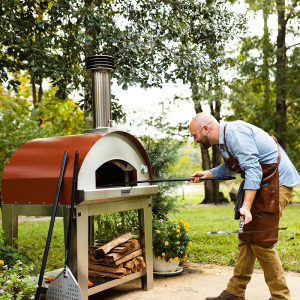 Fontana Forni Marinara Rosso Build In Wood Pizza Oven