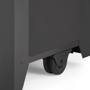 Fontana Forni Prometeo Commercial Wood Fired Pizza Oven with Cart