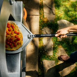 Fontana Forni Marinara Stainless Steel Build In Wood Pizza Oven