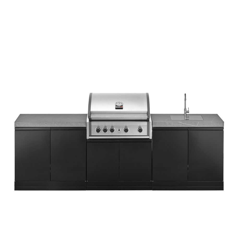 GrandPro 262 Outdoor Kitchen Pro Elite 4B Grill with Sink