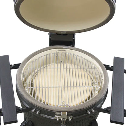 GRLLR Ember Classic 18 inch Charcoal Black Kamado