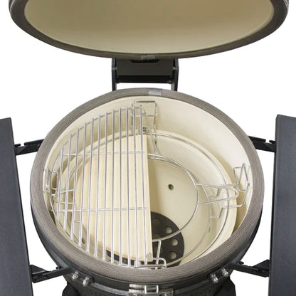 GRLLR Ember Classic 18 inch Charcoal Black Kamado