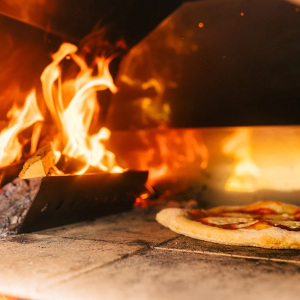 Fontana Forni Marinara Anthracite Build In Wood Pizza Oven