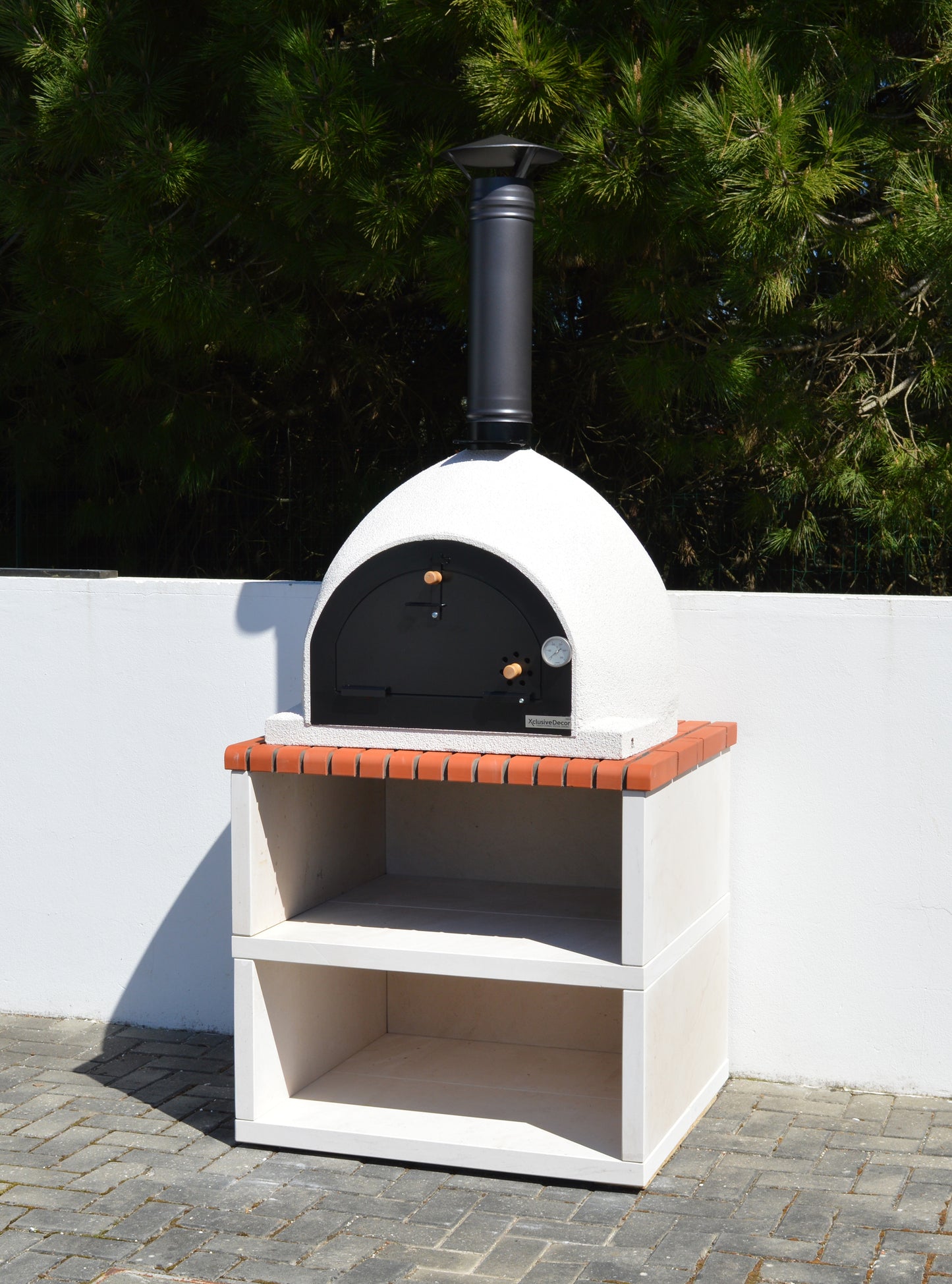 Xclusive Decor Royal Wood-Fired Pizza Oven & Stand
